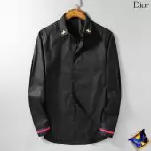 homem dior chemises coton slim fit chemise mangas compridas dior homem france di1802
